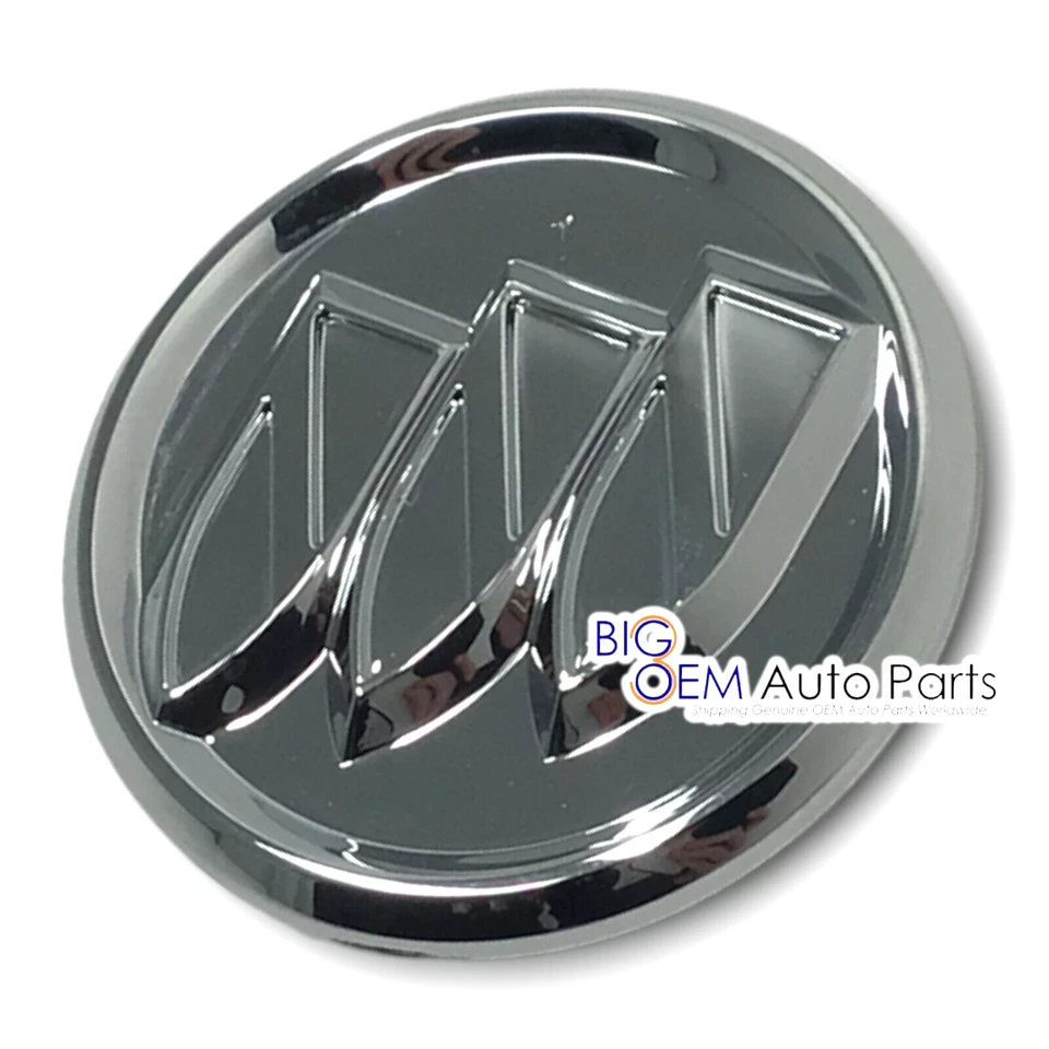 Tampa central de roda Buick 2003 - 2017 tampa de cubo cromada nova OEM 9594955 - Imagem 3 de 4