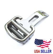 Generic Deployment Clasp Buckle Fits Cartier Fold Over Leather Watch Band Strap