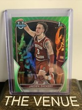 2022-23 Bowman Chrome University Green Refractors #35 Jaeden Zackery 37/99