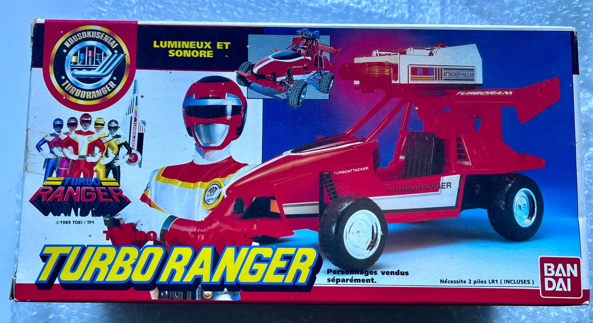 Turboranger Turbo Attacker Bandai - Jouet Vintage 1989 TF1/Toei