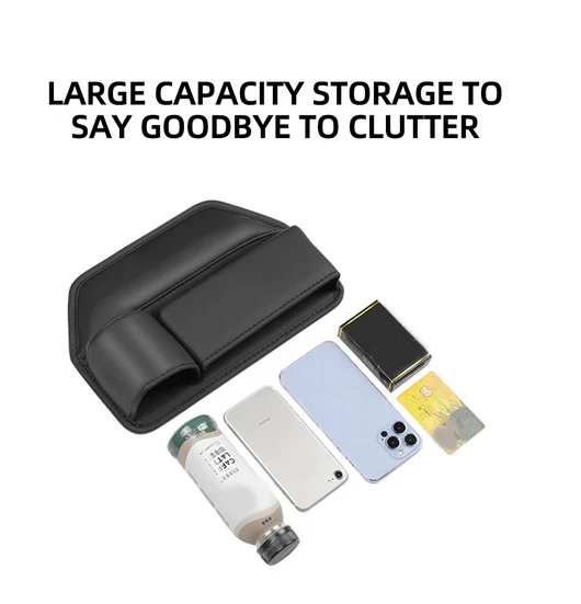 Left Side Car Seat Gap Storage Box Cup Holder Crevice Filler Organizer Pocket - Изображение 2 из 4