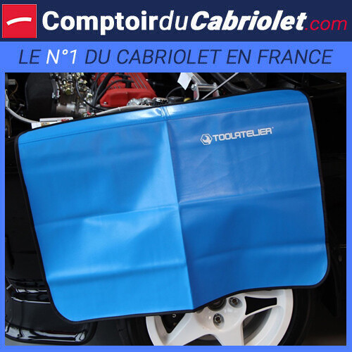 Tapis De Protection D'aile Magnétique Pour Voiture - PVC Durable 780x590 Mm - Aimants Puissants, Universel Pour Entretien Et Réparation - 8