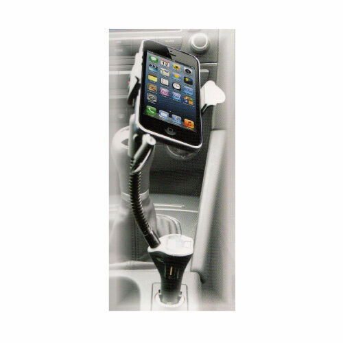 PAMA PLUG N GO 820 FM TRANSMITTER WITH PHONE HOLDER AND USB BLACK - PNG 820 - Picture 5 of 12