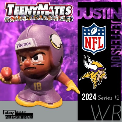 Justin Jefferson 2024 Series 12 Teenymate Minnesota Vikings Figure