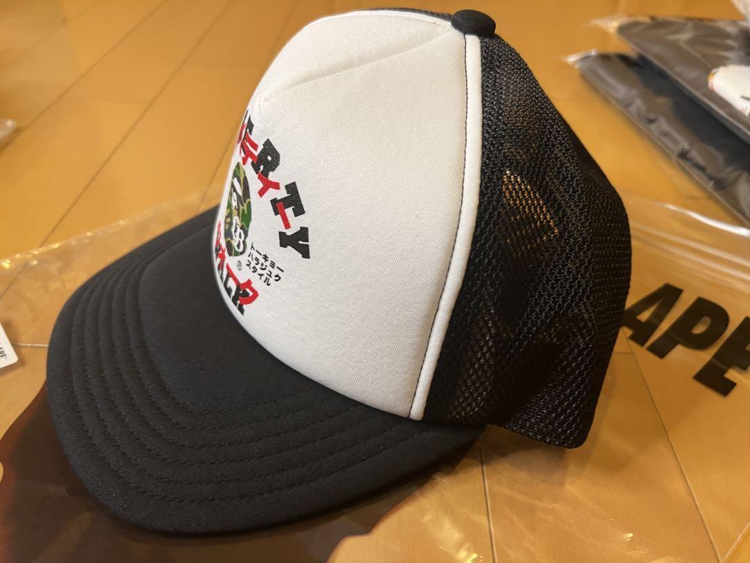 liberty walk リバティウォーク　bape ベイプ　cap　キャップ BAPE X LBWK 】MESH CAP | bape.com