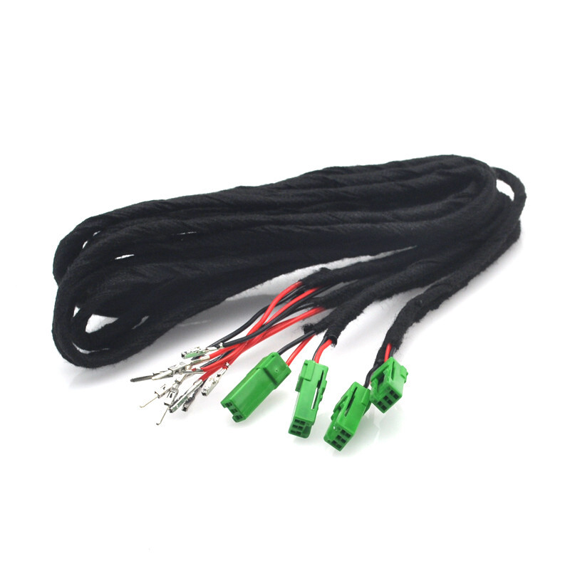 4x Retrofit Door light Cable step courtesy wire For Volvo xc60