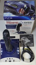 Saitek Pacific AV8R Flight Stick PS3 PlayStation 3 CIB TESTED WORKING