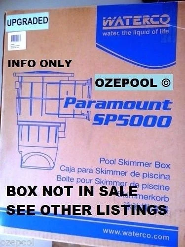 SP5000 GREY SQUARE SKIMMER LID/SURROUND 624108 safety features lockable - Picture 7 of 11