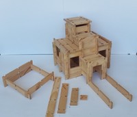 Freedom Logs; Wood Building Block Set Educational Tool By Freedombuys on sale Freedom Logs; Wood Building Block Set Educational Tool By Freedombuys on sale