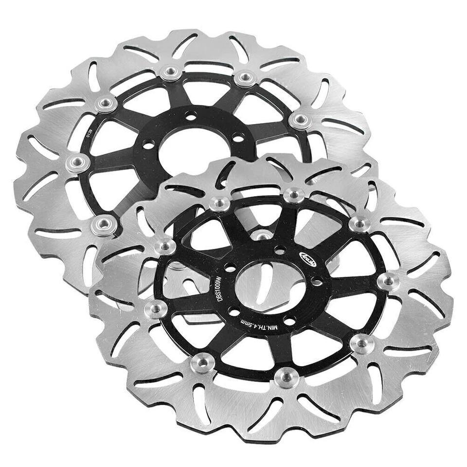 Front Brake Disc Rotor For KAWASAKI ZXR 400 750 & Ninja ZX9R & 1100 1200 ZRX - Image 2 of 4