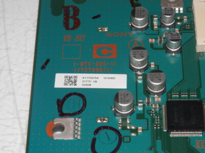 Sony KDF 46E2000 A 1176 976 A, A1215040A, 1 870 285 11