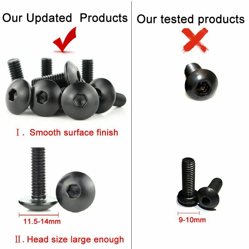 Fit For Aprilia RS250 1995-2003 Steel Complete Fairing Bolts Body Fastener Kit - Image 3 of 4