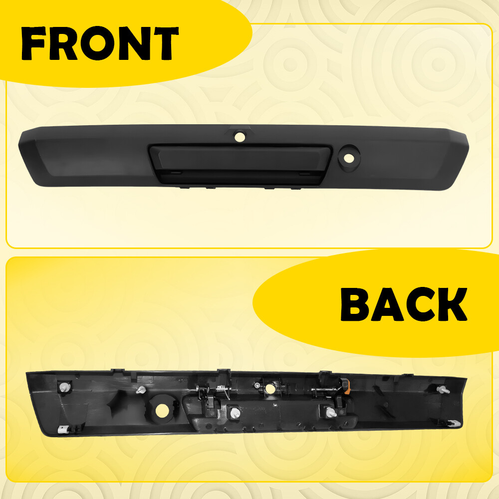 FOR 2017-2019 Ford F-250 F-350 Super Duty Rear Tailgate Black Hatch Door Handle