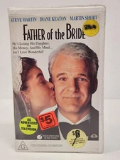 Father Of The Bride VHS Ex Rental Clamshell Tape
