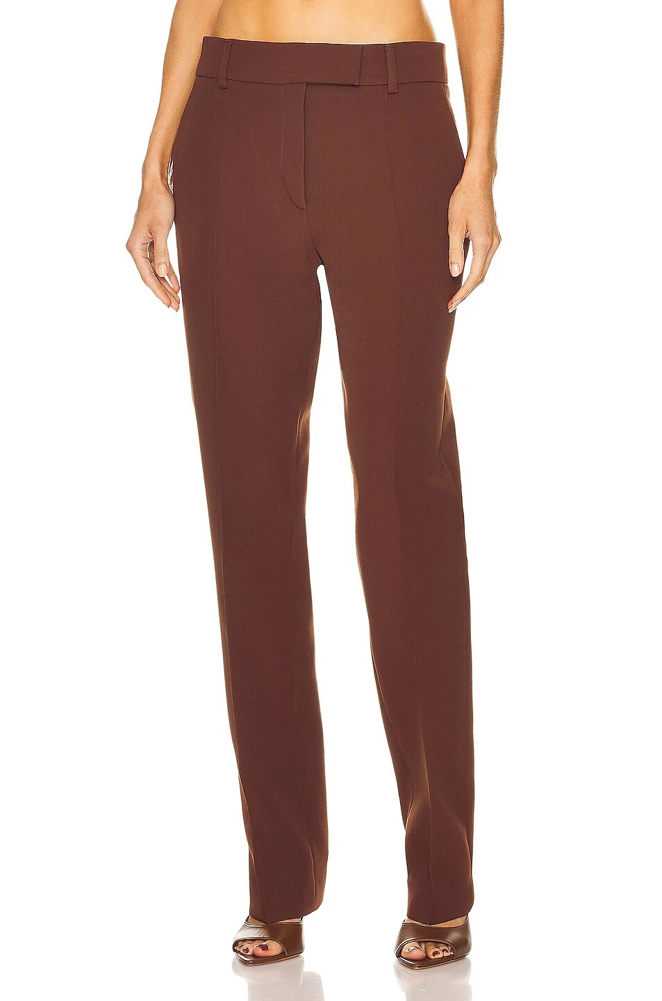 ACNE STUDIOS ACNE Suiting Pantalone Tuta Marrone Cognac 38 6
