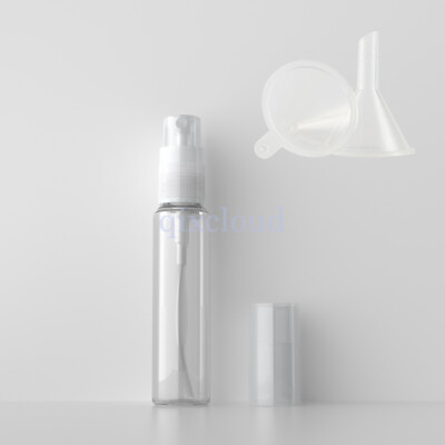 12ml 15ml Fine Mist Plastic Clear Pump Spray Bottles Perfume