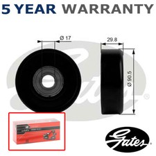 Deflection Guide Pulley Upper Lower Gates Fits Mustang Discovery