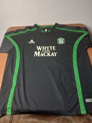 VINTAGE HIBERNIAN AWAY FOOTBALL JERSEY 05/06 Size 46