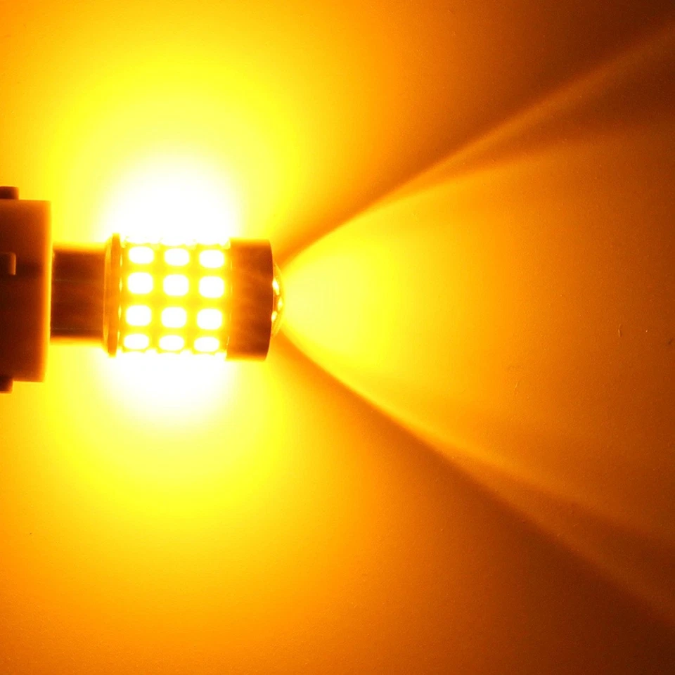 Intermitente amarillo Allá Lighting LED 2057|Bombilla DRL súper brillante 2x Foto 2 de 4