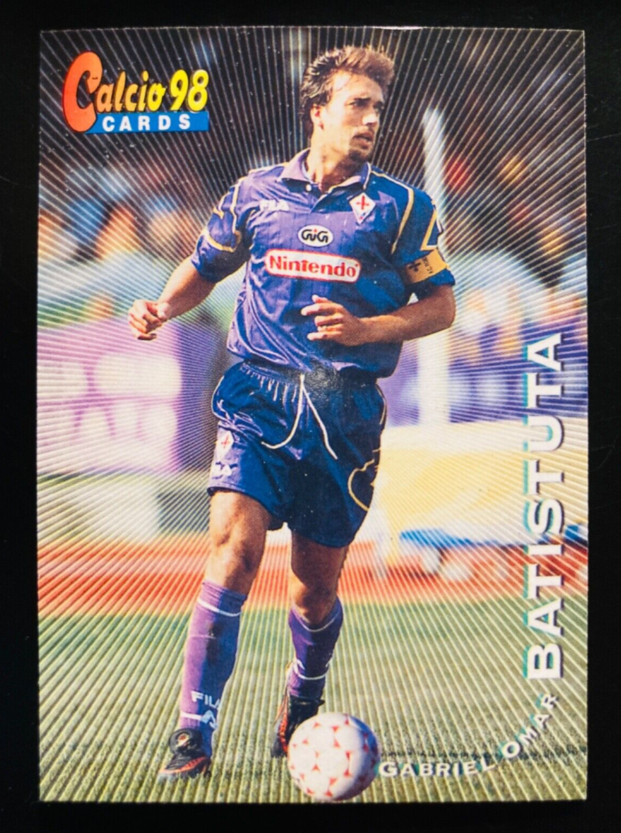 1997-98 Panini Calcio Cards 1998 # 121 Gabriel Omar Batistuta