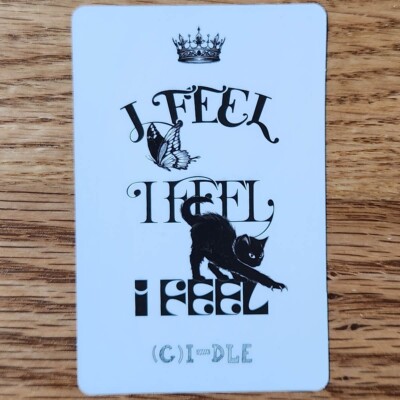 Miyeon Official Photocard (G)I-dle 6th Mini Album I Feel Pocaalbum