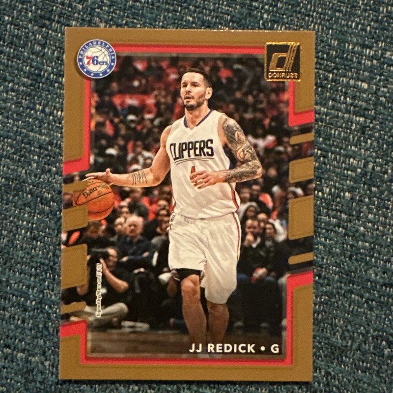2017-18 Panini Donruss JJ Redick #113 76ers Clippers NBA Philadelphia Sixers