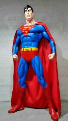 SMAN CLASSIC COMMIC BOOK 6 FEET custom LIFE SIZE statue  fan art 