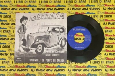 LP 45 7'' PEPPE ER FATICONE NINO CERUTTI La balilla Stornelli de no cd mc (QI5)