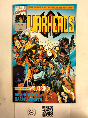 Warheads #1 NM Marvel Comic Books Wolverine Marvel UK  28 HH33