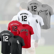 SALE SALE - Colson Montgomery #12 Chicago White Sox 2025 Name & Number For Fans