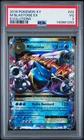 2016 POKEMON XY EVOLUTIONS #22 M BLASTOISE EX PSA 3 VERY GOOD