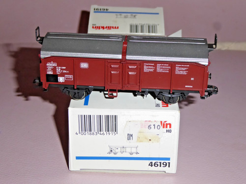 Märklin 46191 DC Hamo 2-L. Vagón con techo corredizo Tms 851 DB Roco Piko Trix época 4/5 | Zustand: Gebraucht
