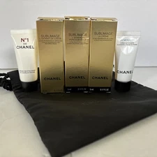 CHANEL Sublimage Lot LA Essence Fondamentale, La Creme L'Extrait 1.02 FL. OZ.
