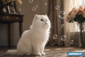 Digital Image Picture Photo Wallpaper Background Desktop AI Art - Persian Cat b