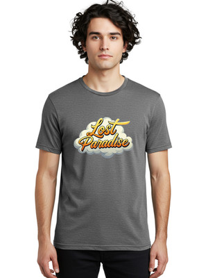 Lost-Paradise-4 Mens Graphic Tee, 100% Cotton, Casual Summer Wear