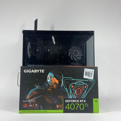 Montech HS02 7800X3D 4.20GHz 32GB DDR5 RAM 3TB Storage Gigabyte 4070 Ti