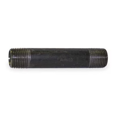 Beck 0332608801 1/4'' X 11'' Black Pipe Nipple Sch 80