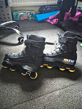 Anarchy Revolution Men’s Aggressive Inline Skates Black UK 7 EU 41