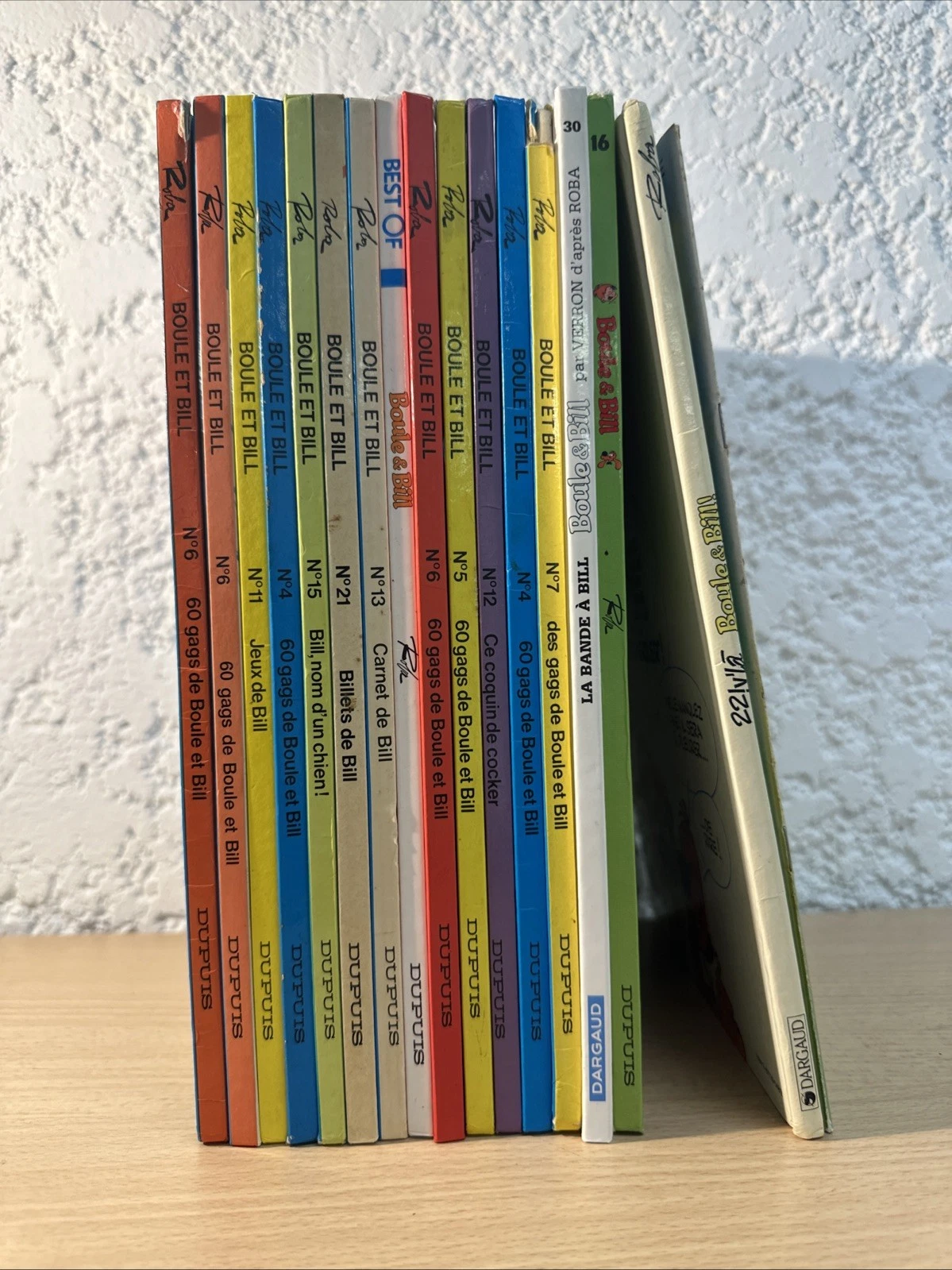Lot De 17 Boule Et Bill Édition Dupuis Et Dargaud