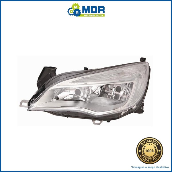Vorderer Linker Scheinwerfer Reflektor Chrom - Sx - Opel Astra J 10->15-image