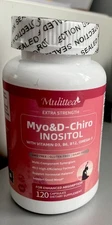 Mulittea Myo-Inositol & D-Chiro Inositol + Omega-3