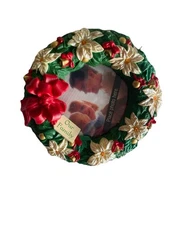 Hallmark Keepsake Christmas Ornament 1994 OUR FAMILY Wreath Photo Holder NIB