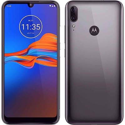 Motorola Moto E6 Plus 4G Polished Graphite 32GB + 2GB Dual-SIM Unlocked GSM NEW