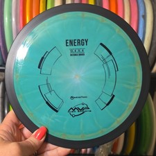 MVP Disc Sports Energy Distance Driver Neutron Plastic Turquoise Black 167g