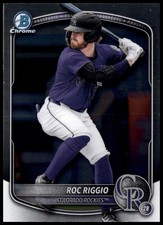 2025 Bowman Draft #BDC-19 Roc Riggio Chrome *Fresh from Pack!*