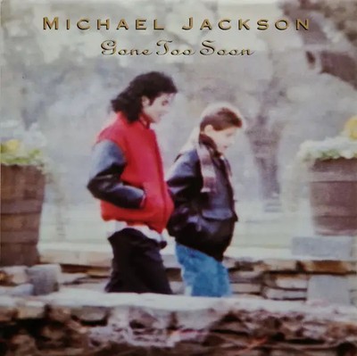Michael Jackson Gone Too Soon Vinyl Single 7inch NEAR MINT Epic