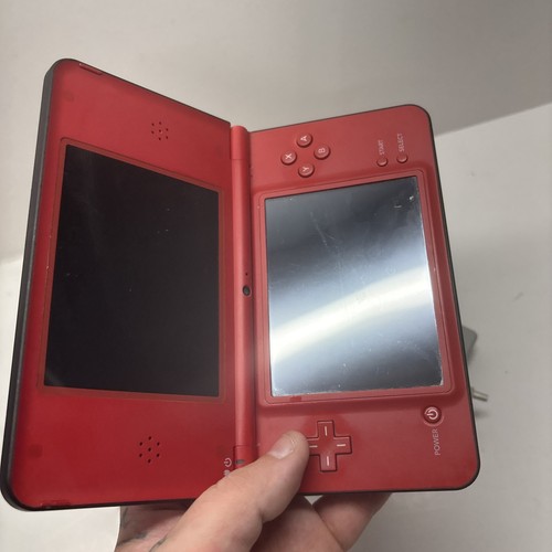 Consola Nintendo DSi LL 25 Aniversario Super Mario Roja - SIN STYLUS - FUNCIONA - Imagen 3 de 12