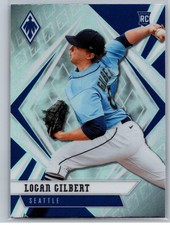 2021 Panini Chronicles #14 Logan Gilbert Phoenix Holo