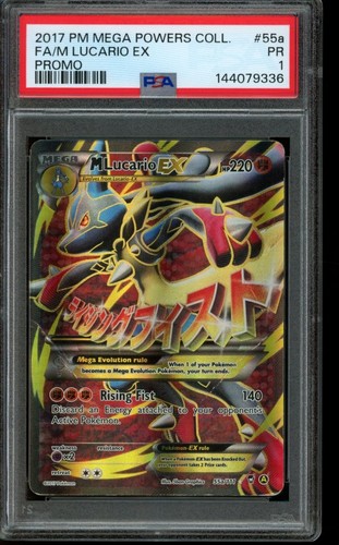 M Lucario-EX graded PSA 1 for sale on eBay