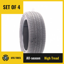 Set Of 4 Used 23555r19 Kumho Crugen Hp71 Ev K-silent 101h - 832